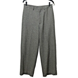 J. Crew Pant Gray Moon Wool Merino Lambswool 30x32 Dark Academia Work Preppy